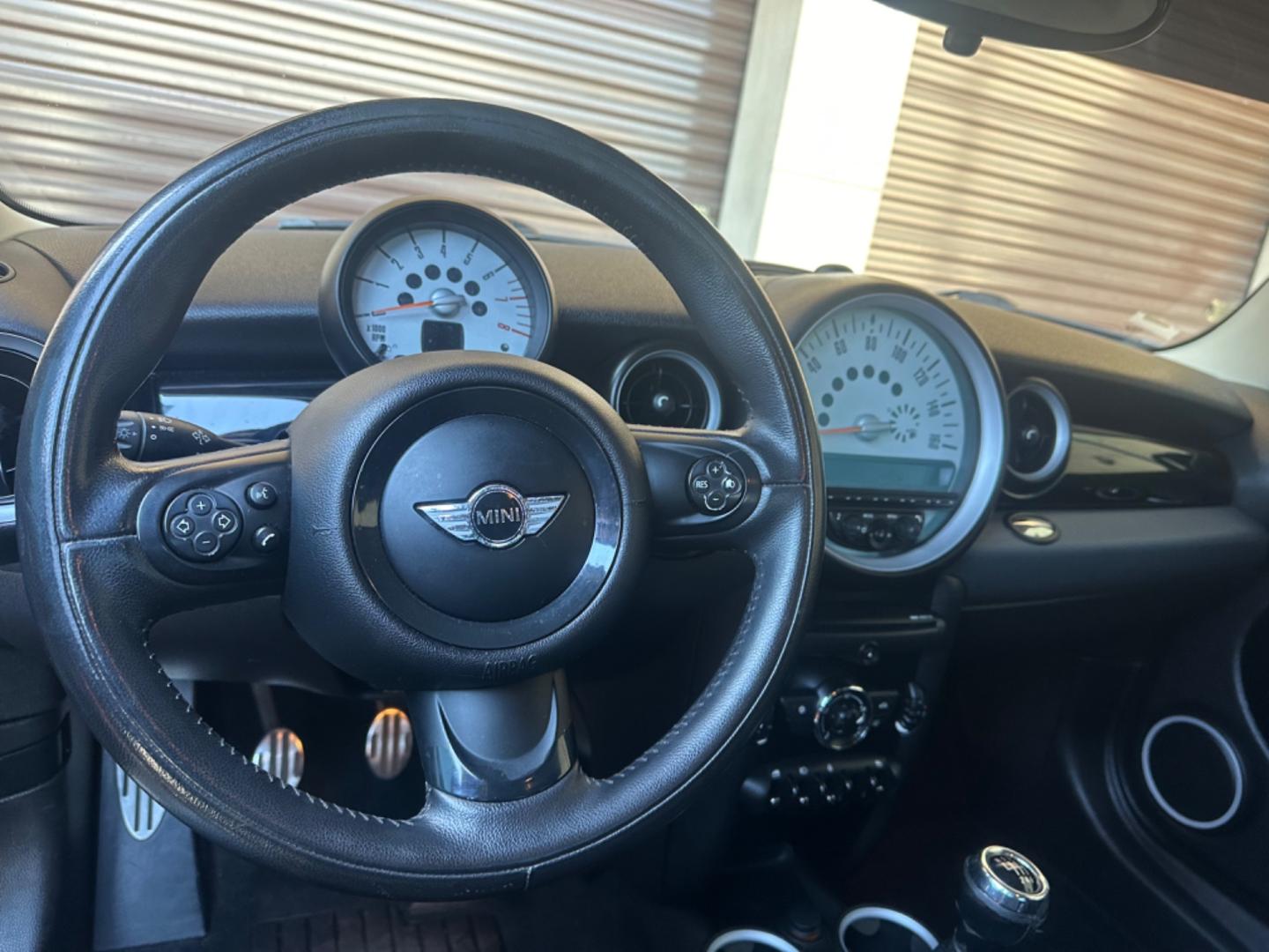 2012 Black /Black Mini Cooper Cloth (WMWSV3C52CT) with an 4Cylinder engine, Manual transmission, located at 30 S. Berkeley Avenue, Pasadena, CA, 91107, (626) 248-7567, 34.145447, -118.109398 - Tank : 13.20 Anti-Brake System : 4-Wheel ABS Steering Type : Rack and Pinion Front Brake Type : Disc Rear Brake Type : Disc Turning Diameter : 35.10 Front Suspension : Ind Rear Suspension : Ind Front Spring Type : Coil Rear Spring Type : Coil Tires : 195/55R16 Front Headroom : 38.80 Re - Photo#13